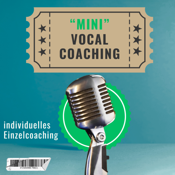 Mini Vocal Coaching - Probestunde