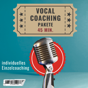 Vocal Coaching Pakete 45 min.